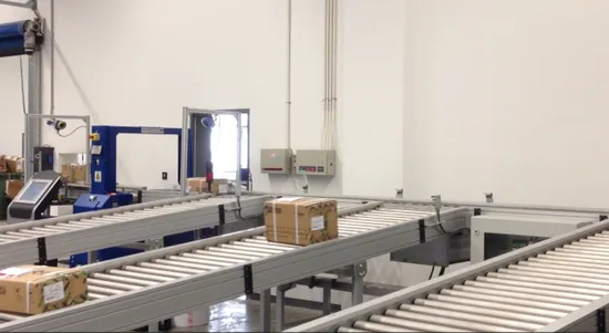 Gravity Roller Conveyor in Conveyor System