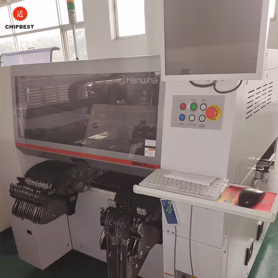 Precio de bajo costo SMD Juki PCB Chip Mounter SMT máquina de recogida y colocación equipo SMT de 4 cabezales