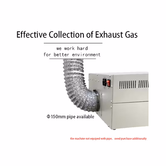 Horno de reflujo de escritorio sin plomo infrarrojo Puhui T962A+ de tamaño de soldadura de 370*450 mm